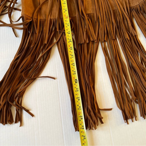 House of Harlow 1960 Brown Tiered Midi Skirt Sz S - Picture 5 of 8